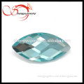 Hot selling marquise cut 21# green mirror glass gemstone